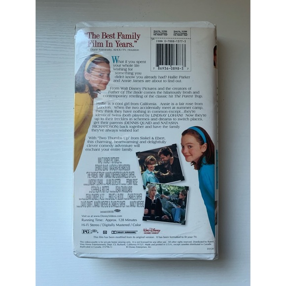 Disneys The Parent Trap VHS - Picture 3 of 4